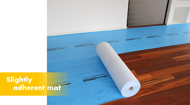 Floorotex Temporary Floor Protection (40" x 45') 150 SF, SILFP150
